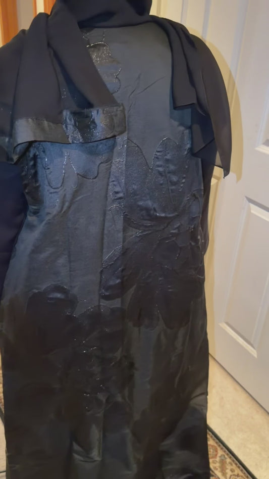Sora Black Abaya
